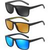 3pack-black+dark Yellow+blue