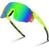 Fluorescent Green Frame Green Mirrored Lens
