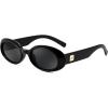 Black Frame Black Lens