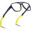 Matte Transparent Blue/Yellow Leg