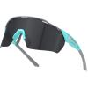imageFEISEDY Sports Sunglasses for Men WomenDriving Fishing Cycling Mountain Sunglasses UV400 Protection B014902 Blue Frame Grey Lens