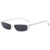 imageFEISEDY Vintage Square Small Sunglasses Cateye Women Acetate Frame Eyewear B2292WhiteSmoke
