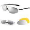 Polarized Silver Lenses 06+interchangeable Yellow Night Vision Lenses
