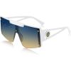 White Frame & Blue Yellow Lens