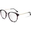 Floral Frame Transparent Lens