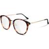 Leopard Frame Transparent Lens