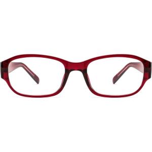 FEISEDY Rectangular Blue Light Blocking Glasses for Women Men Vintage Stylish Computer Glasses Fake Nerd Eyewear Frame B0266(Red)