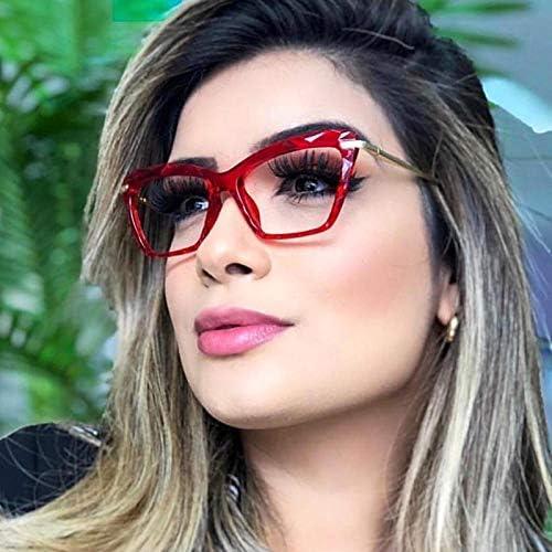 image:imageFEISEDY Crystal Cat Eye Reading Glasses Blue Light Blocking Reader Anti Eyestrain Glasses B2596 Black 250xWine