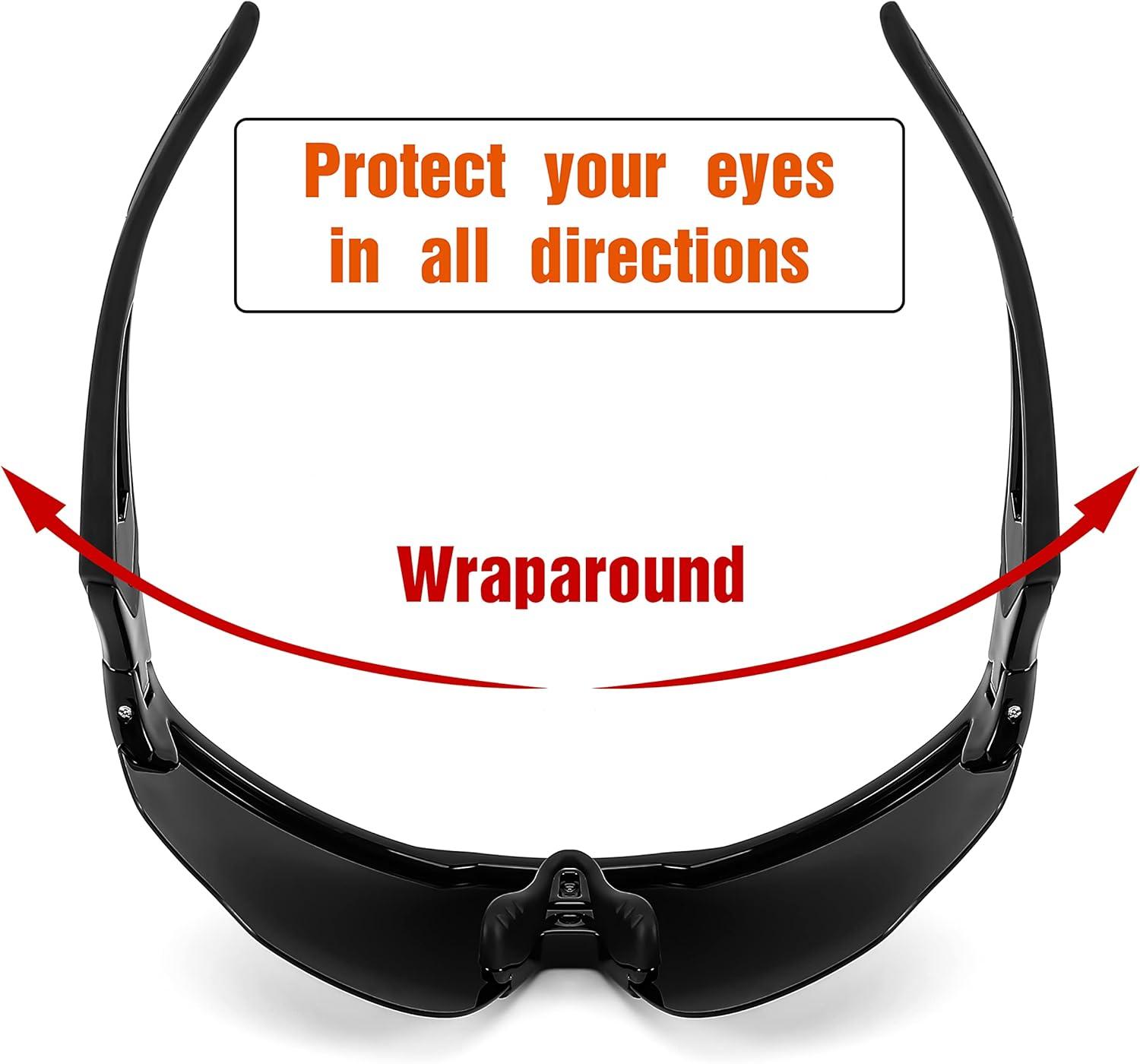 image:imageFEISEDY Youth Sport Polarized Sunglasses for 816 Cycling Running Driving Baseball Goggles Glasses B0011005blackGrey