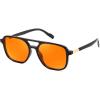 Black Frame/Orange Lens