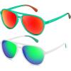 B Transparent Green/Red+white/Green 005f2