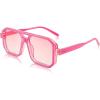 002 Pink Frame/Gradient Pink Lens