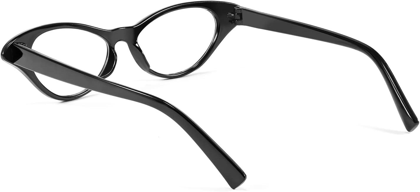 image:imageFEISEDY Cat Eye Costume Glasses with Rhinestones Women amp Kids 50s 60s Classic Party Cateye Sunglasses B2848001 Black Frame