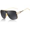 Gold Fram Black and Grey Lense