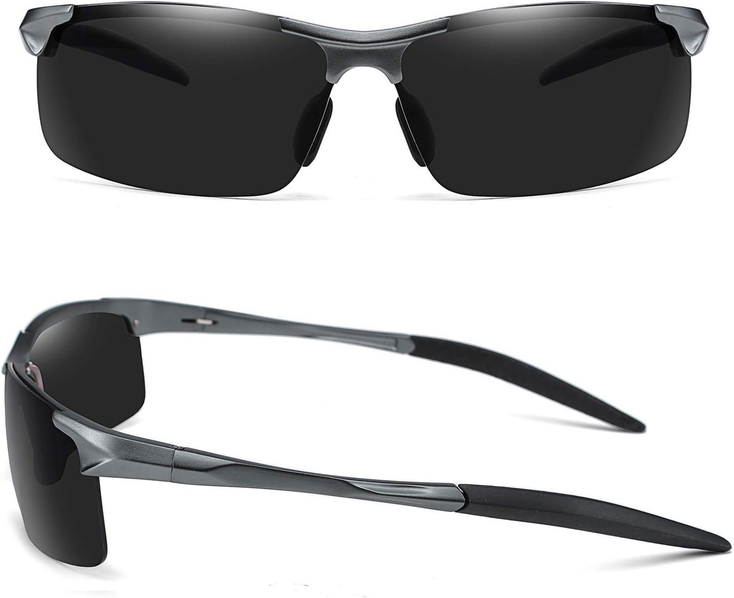 image:imageFEISEDY Classic Men Sport Polarized Sunglasses Driving Unbreakable Frame UV400 B2442
