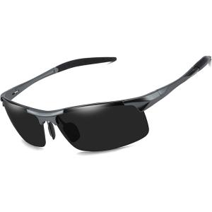 FEISEDY Classic Men Sport Polarized Sunglasses Driving Unbreakable Frame UV400 B2442