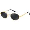Gold Frame/Grey Lens