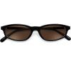 Black Frame Brown Lens