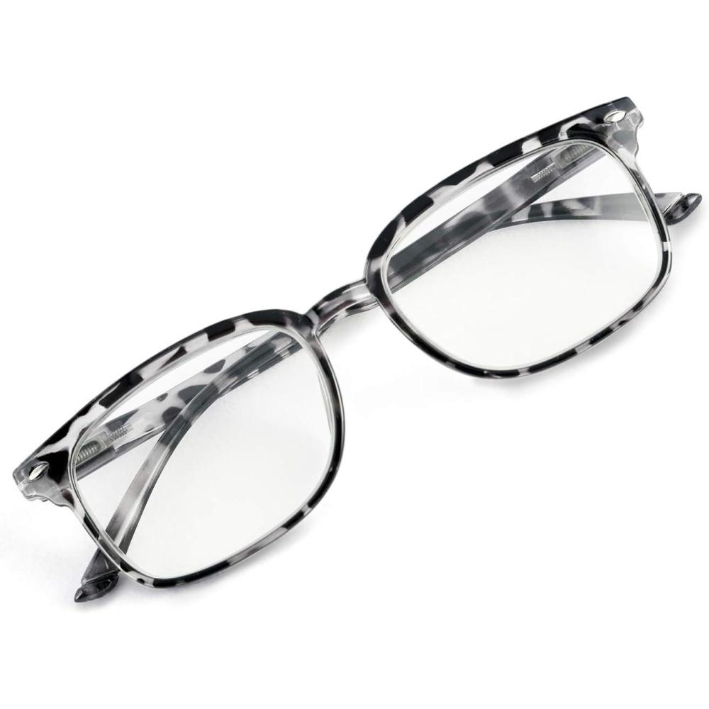 image:imageFEISEDY Reading Glasses Blue Light Blocking Reader Glasses with Spring Temples B2566Leopard