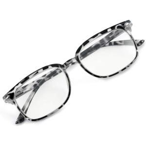 FEISEDY Reading Glasses Blue Light Blocking Reader Glasses with Spring Temples B2566(Leopard)