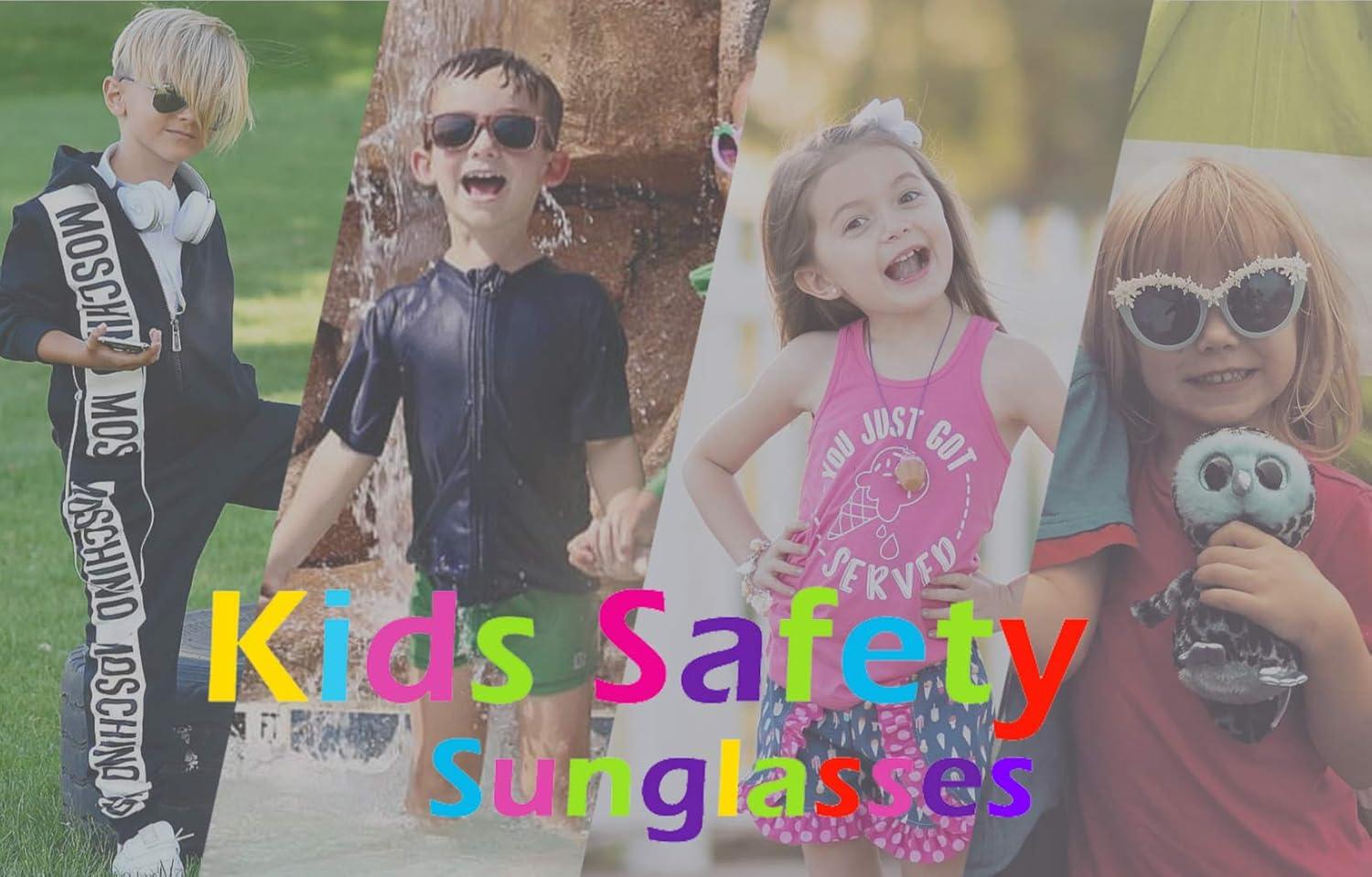 image:imageFEISEDY Kids Teens Baseball Polarized Sunglasses Sports TR90 Frame Boys Girls Cycling B2454Pink