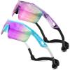 2pack Transparent Purple+spot Blue & Purple