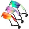 3pack Transparent Green & Green+transparent Purple & Purple+spot Red