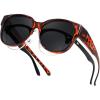Leopard Frame & Grey Lens