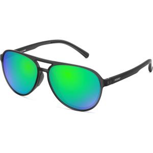 FEISEDY Polarized Aviator Sunglasses for Men Women Trendy Classic Sports Driving Outdoor TAC Lens UV400 TR90 Eyewears B0378(Grey/Green)